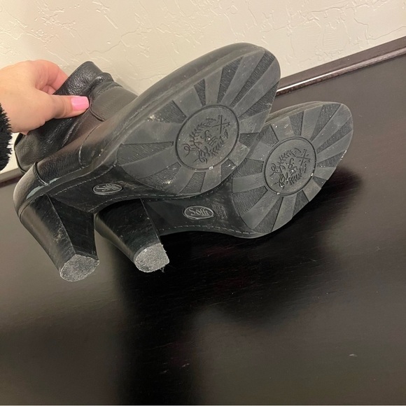 Söfft Toby black leather booties 3” heel comfortable zipper size 7.5 US - Picture 12 of 16